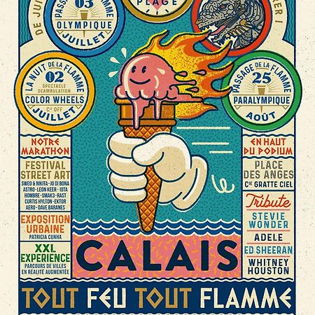 Le Jean De Fiennes Apartment Calais Ngoại thất bức ảnh